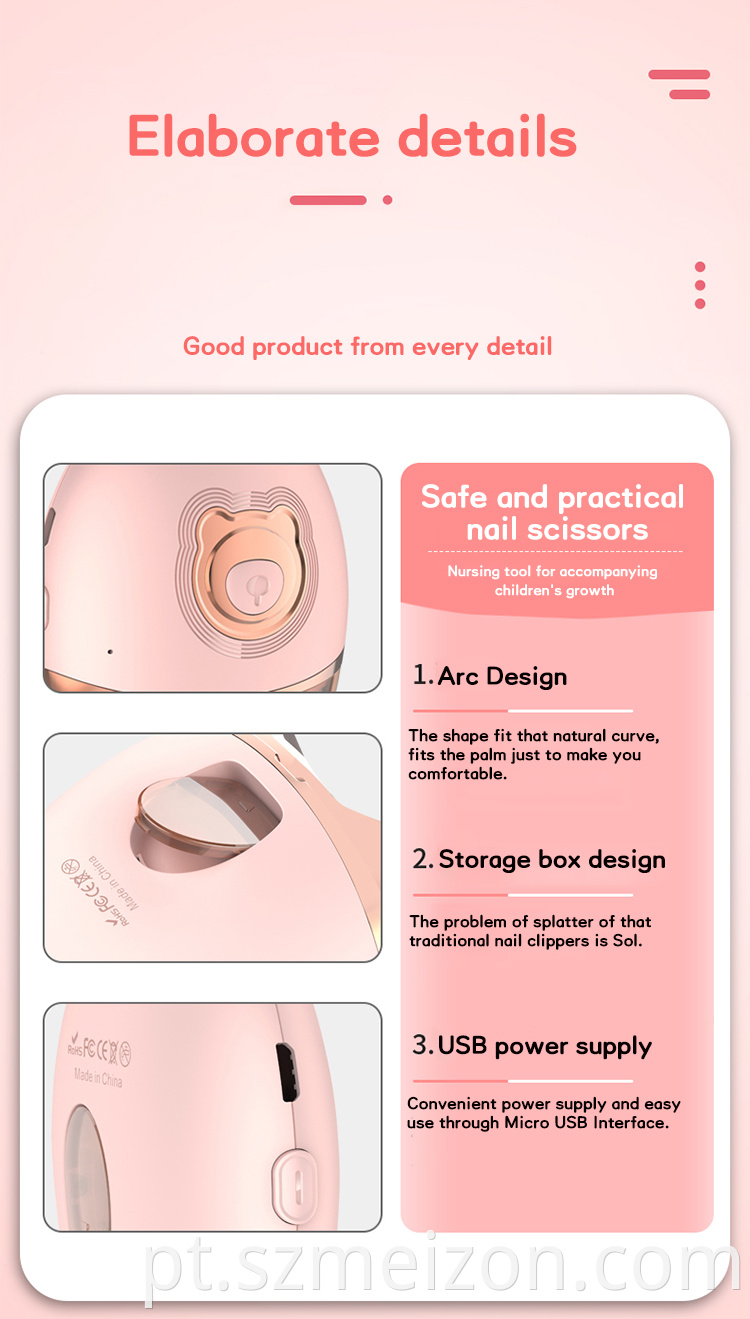 baby electric nail clipper